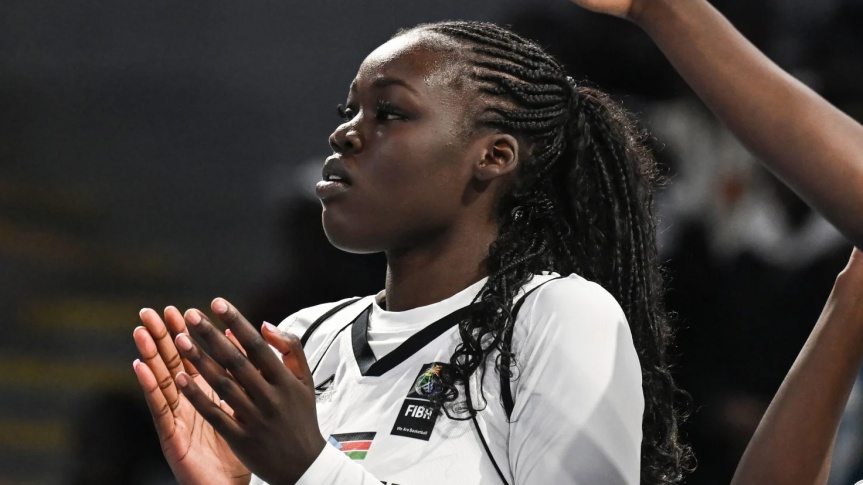 Piath Gabriel kicks off Afrobasket with South Sudan