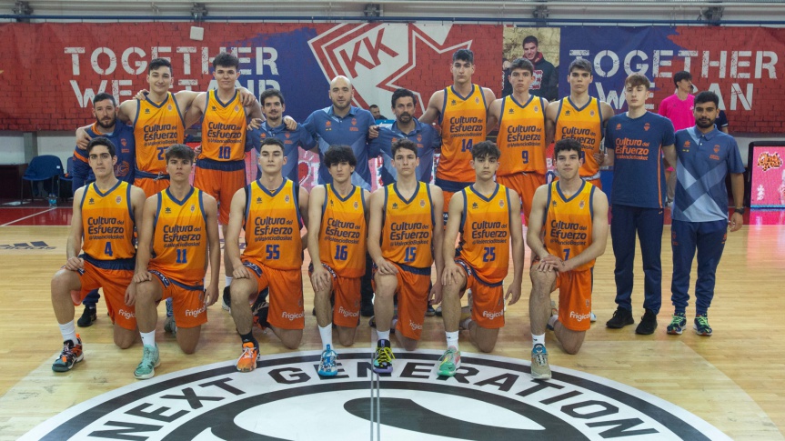 Un jove Valencia Basket completa un meritori EuroLeague Basketball ANGT