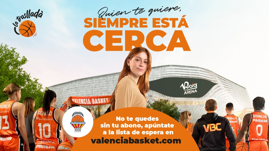 Who loves you is always near: Join the traslladà to Roig Arena!