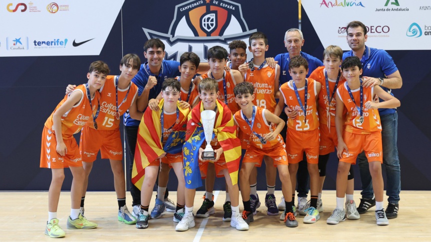 Subcampeones de España Mini masculino y quintas en femenino