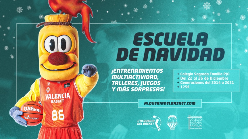 Valencia Basket launches the Patronato Christmas School