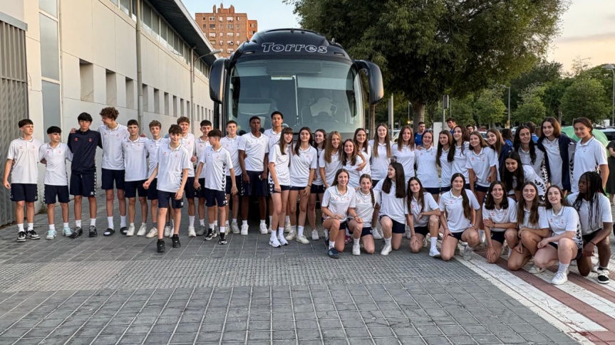The Spanish U14 Championship kicks off, and the women's A team is defending its title