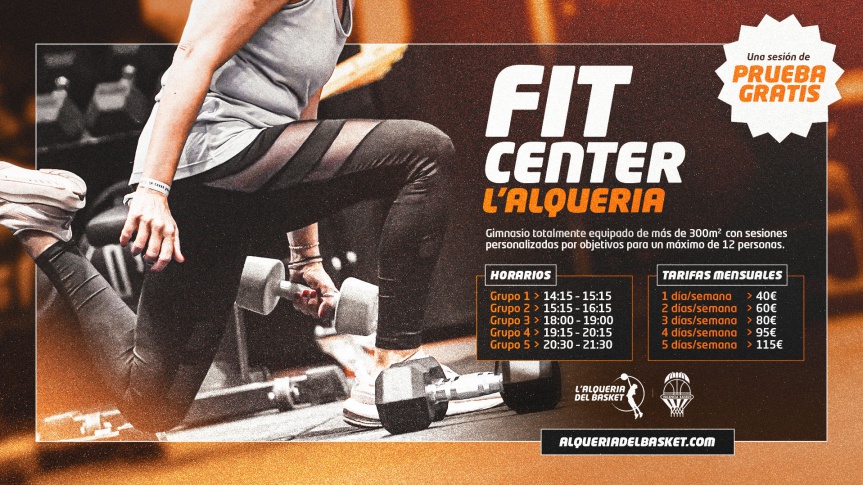 Registration is now open for the new season at Fit Center in L'Alqueria