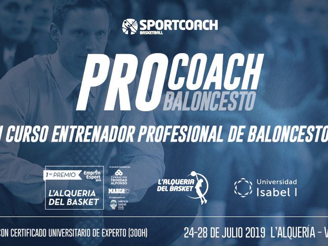 Sport Coach Academy lanza el I Curso de Entrenador Profesional de Baloncesto en L’Alqueria