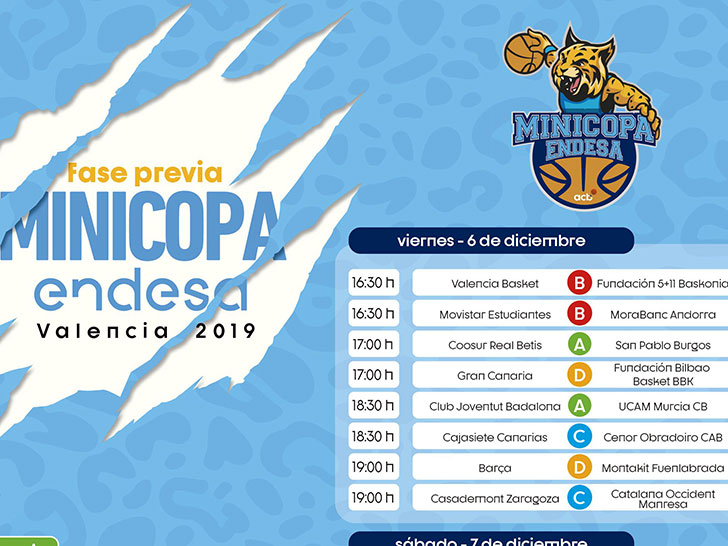 La Fase Previa de la Minicopa ya tiene calendario